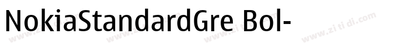 NokiaStandardGre Bol字体转换